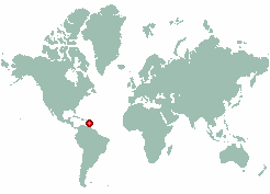 Saint Luke in world map